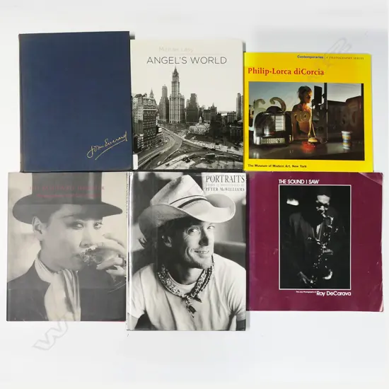 SIX PUBLICATIONS: AMERICAN PORTRAIT PHOTOGRAPHERS